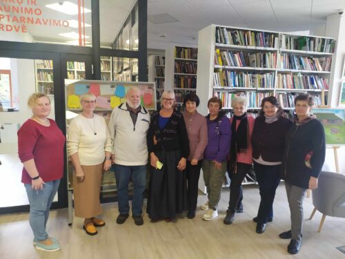 Vyresnio amžiaus žmonių savaitė. Vievio biblioteka. „Užsuk arbatos“